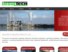 Tablet Screenshot of insultech.com.au